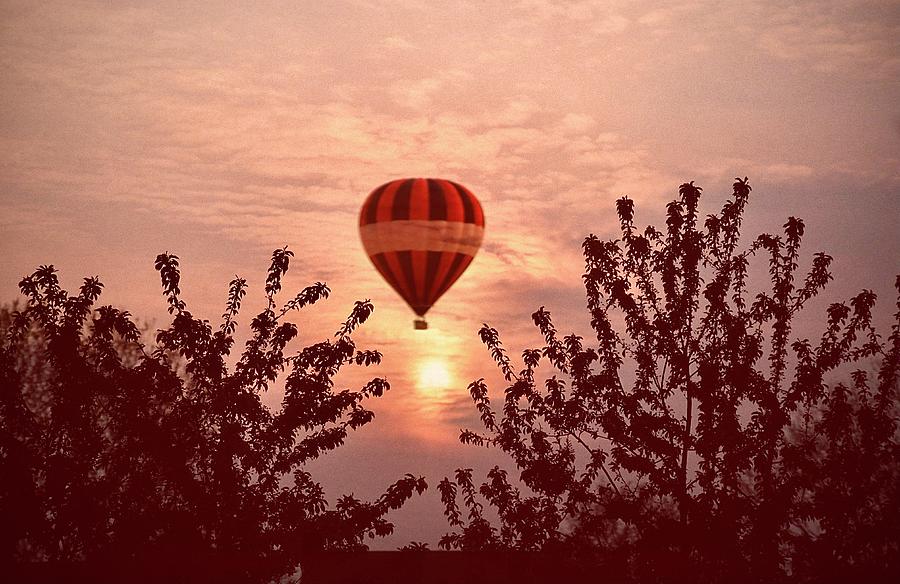 Balloon Sunset #1 Photograph by Gordon James