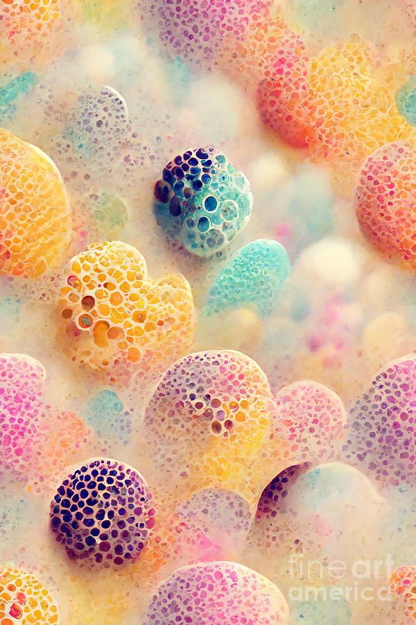 Balls And Bubbles Digital Art