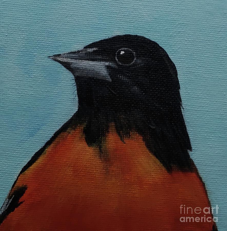 Baltimore Oriole #2 Painting by Lisa Dionne