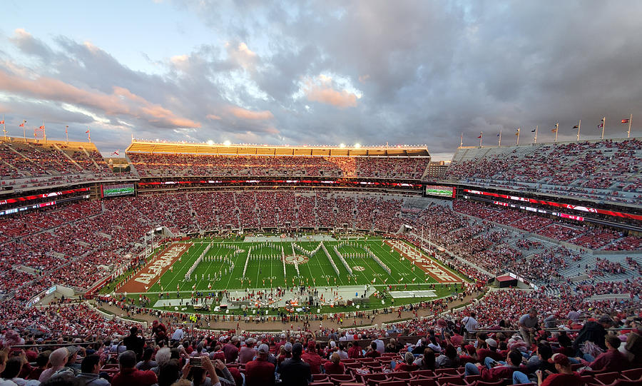 Bama Spell Out Bryant-Denny Stadium #1 Photograph by Kenny Glover