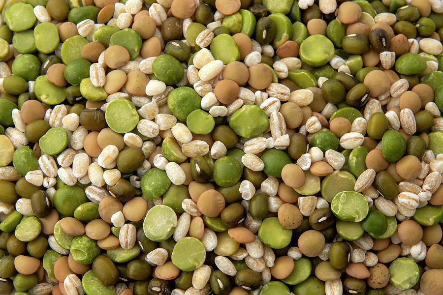 Barley lentils and beans #1 Photograph by Fabrizio Troiani