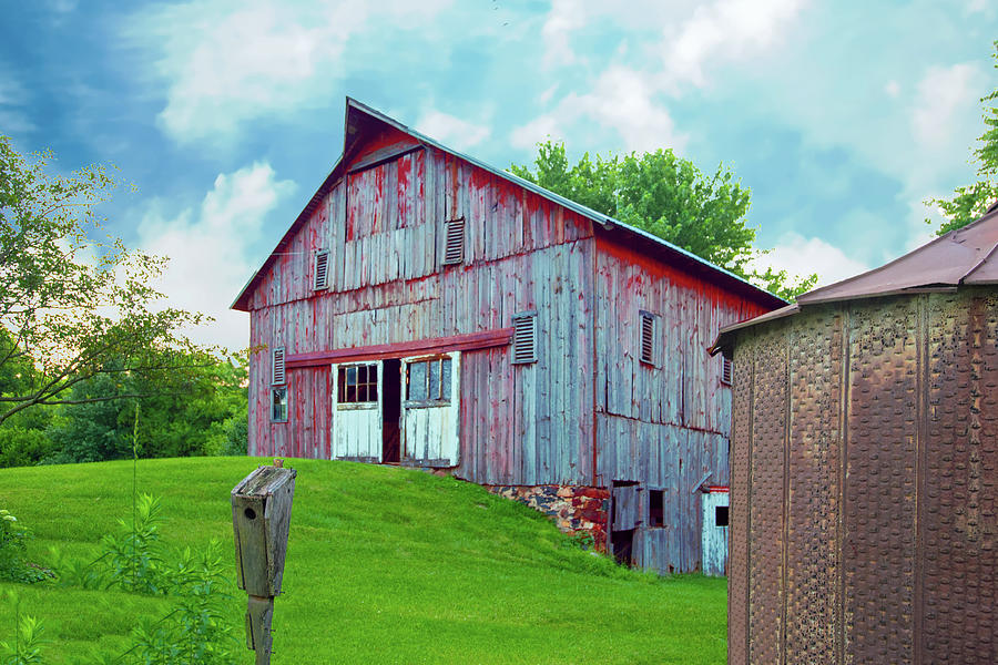 Barn Old Barn Hamilton County Indiana 1 Photograph By William Reagan