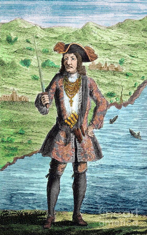 Bartholomew Roberts, Welsh Pirate #1 Photograph by Science Source