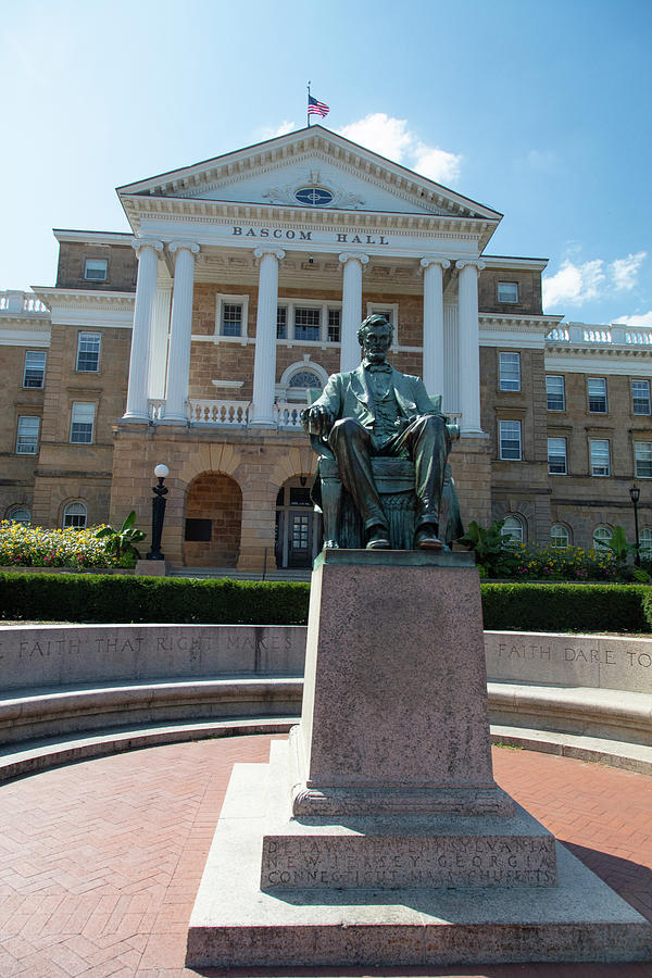 Bascom Hall on the campus of the University of Wisconsin Photograph by ...