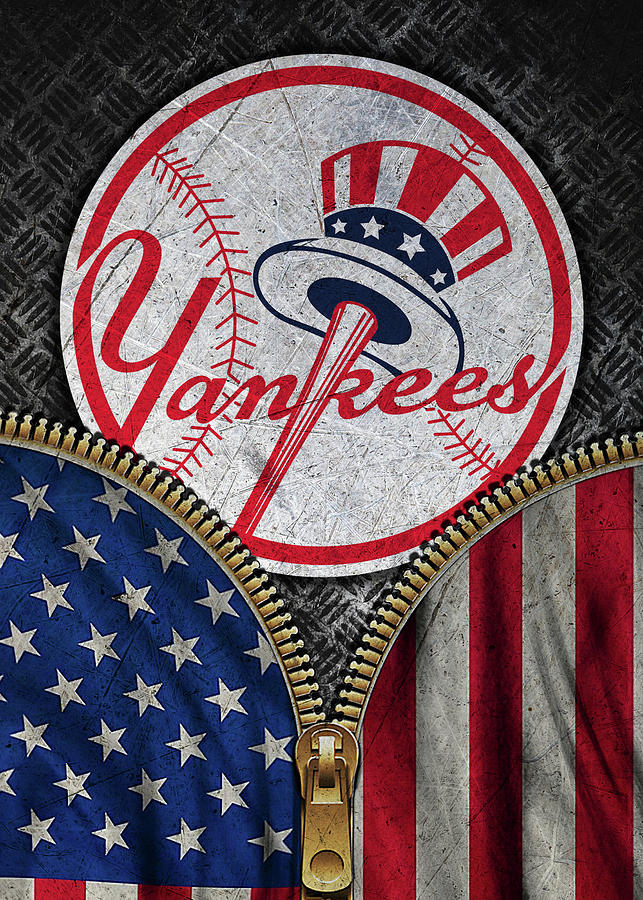 Baseball Fanart New York Yankees Drawing by Leith Huber - Fine Art America