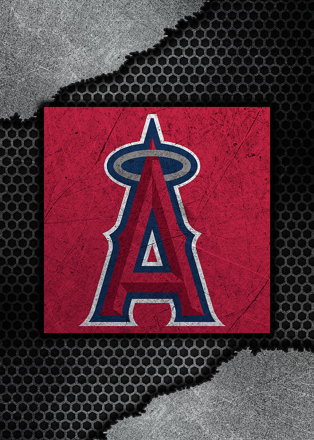 Baseball Baseball Los Angeles Angels Drawing by Leith Huber - Pixels