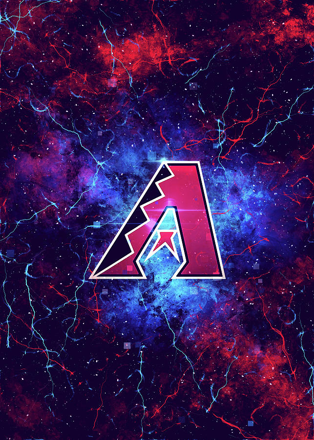 Baseball Nebula Arizona Diamondbacks Drawing by Leith Huber - Pixels