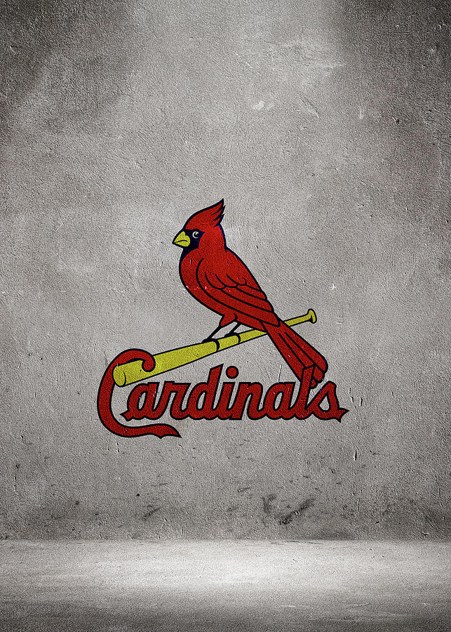 Baseball Brick Art St. Louis Cardinals by Leith Huber