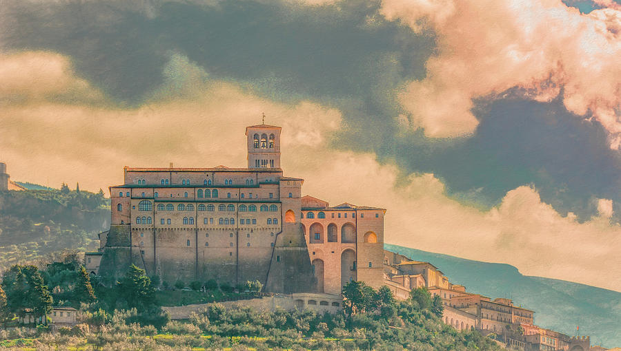 Basilica of St. Francis of Assisi #2 Photograph by Marcy Wielfaert