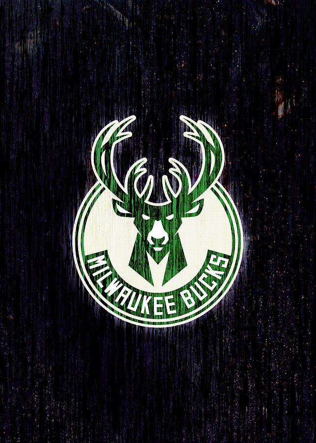 Basketball Milwaukee Bucks Drawing by Leith Huber - Fine Art America