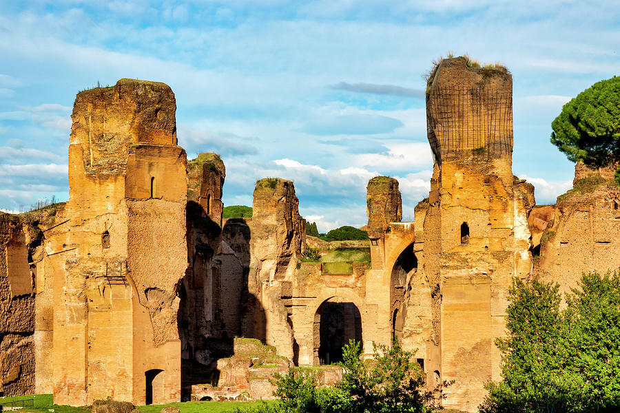 Baths of Caracalla by Fabrizio Troiani Baths of Caracalla by Fabrizio Troiani