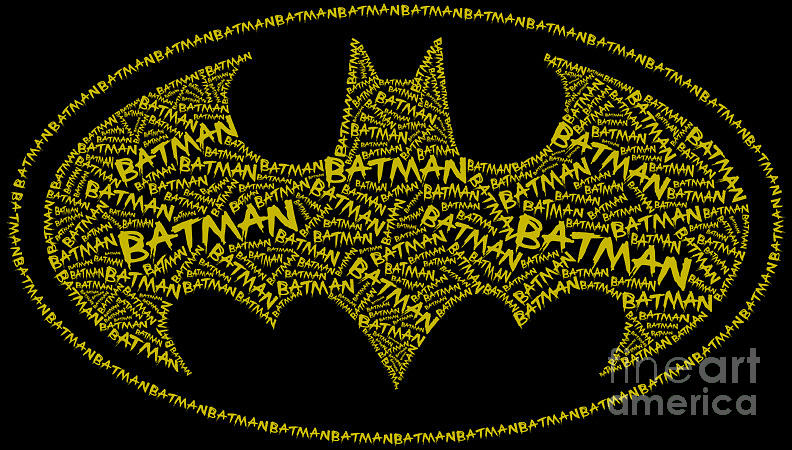 Batman Logo Digital Art by Fred Potter - Pixels