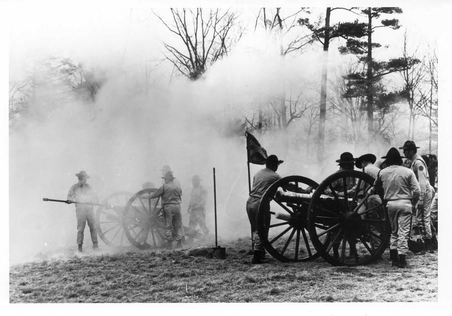Battle Re-enactment of Lexington and Concord 1975 Photograph by Tam Ryan