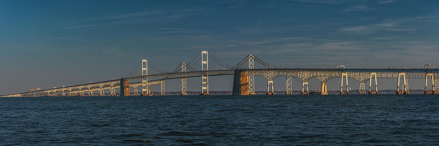 Landscape Photograph - Bay Bridge #1 by Robert Fawcett