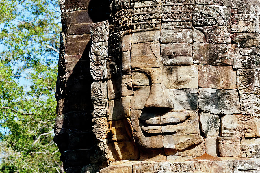 Bayon temple. Angkor Wat. Cambodia #1 Photograph by Lie Yim