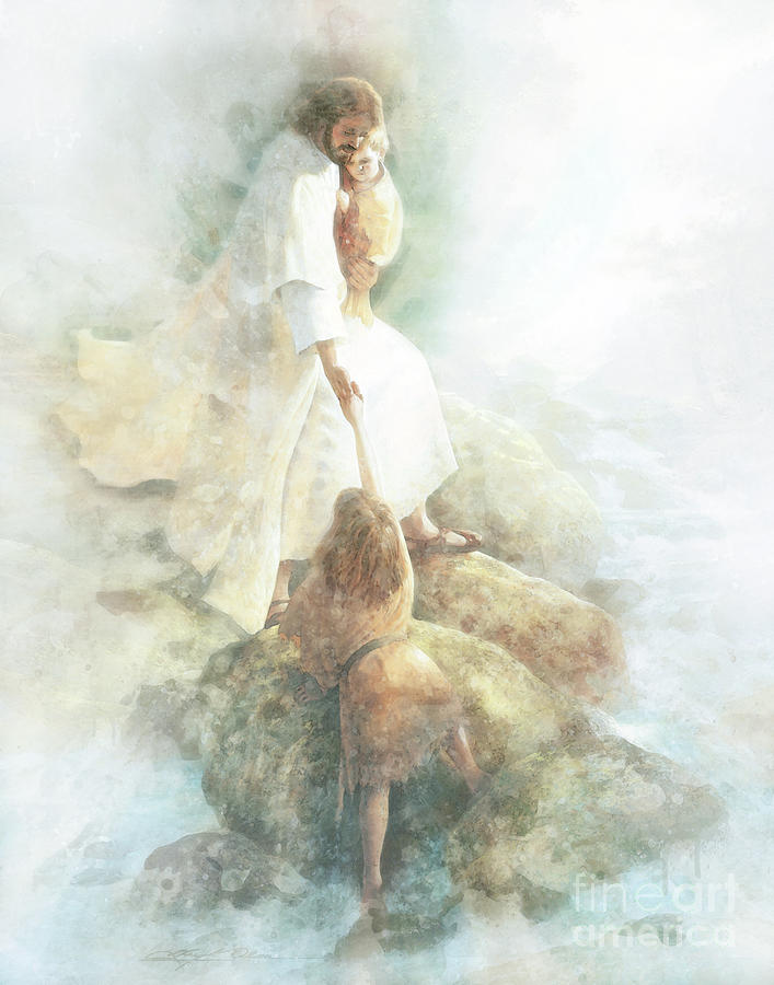 Be Not Afraid #1 Painting by Greg Olsen