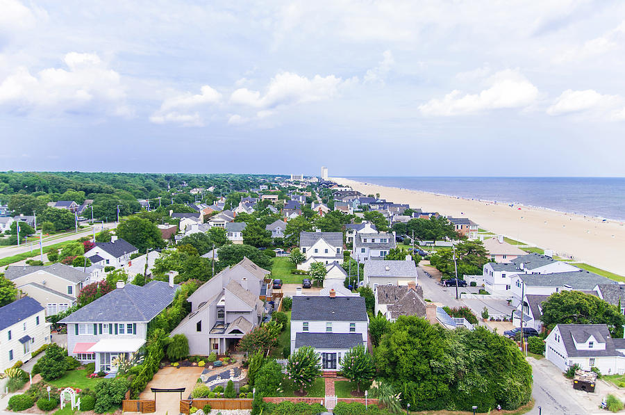 Beach and Beach Houses Photograph by John Quinn Beach and Beach Houses Photograph by John Quinn