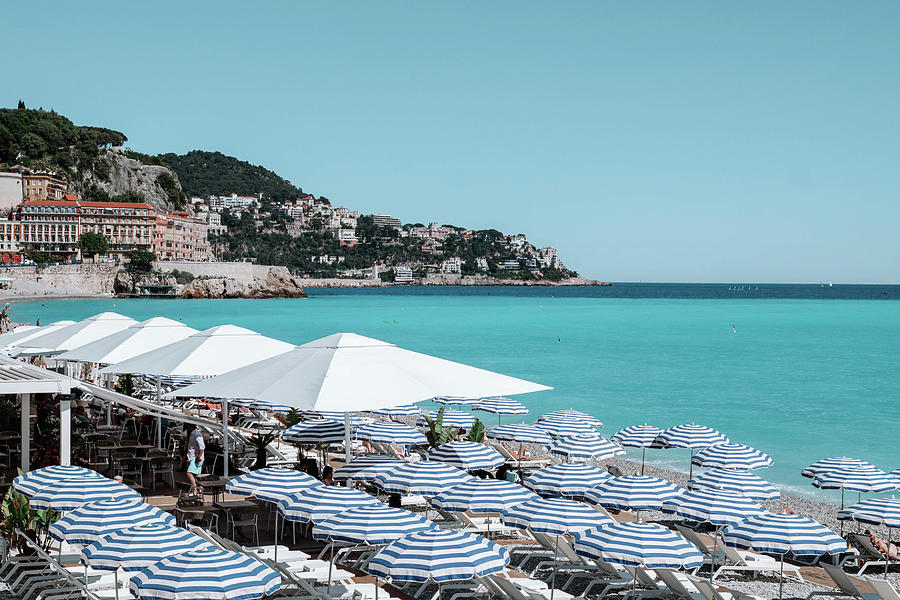Beach day in French Riviera Photograph by Miriam-Andreea Iordache ...