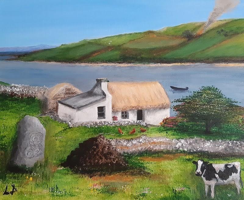 Bealtaine #1 Painting by Linda Doherty