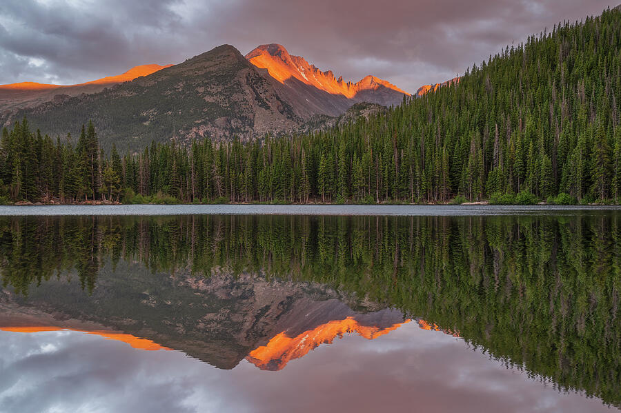 Bear Lake Alpenglow Photograph by Darren White Bear Lake Alpenglow Photograph by Darren White