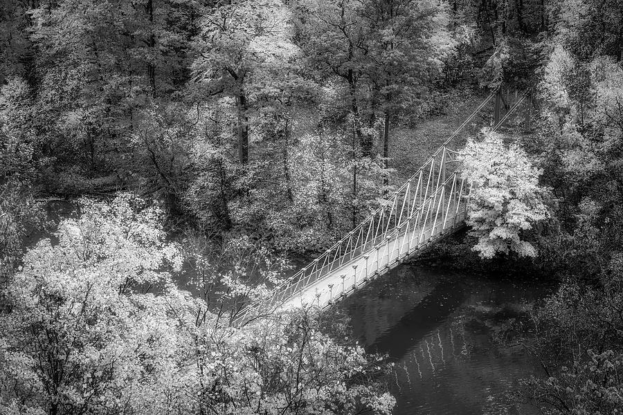 Bear Mountain Footbridge #1 Photograph by Susan Candelario