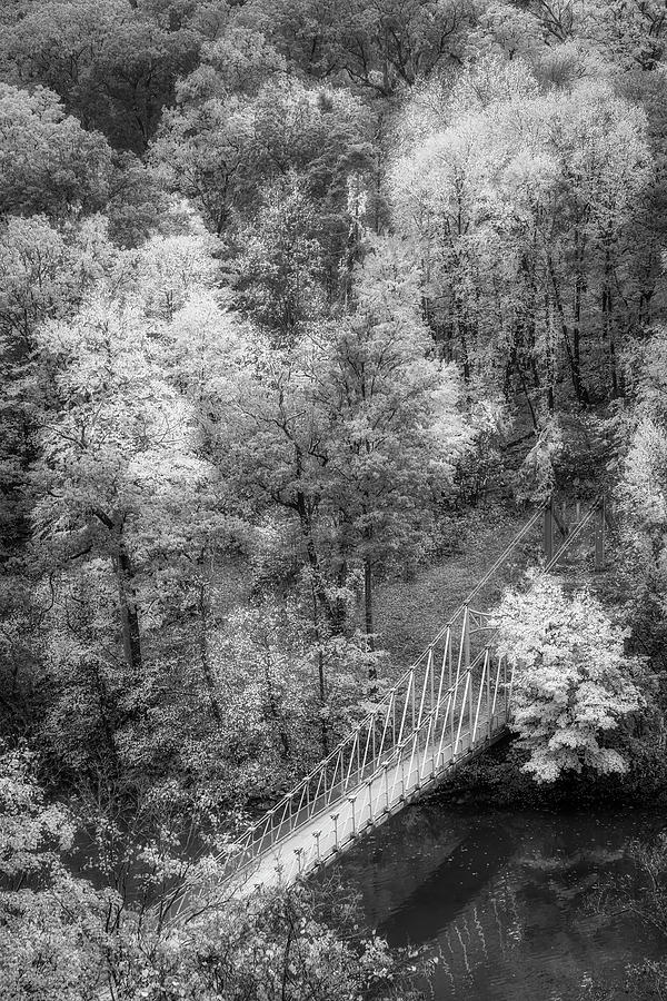 Bear Mountain Footbridge V #1 Photograph by Susan Candelario