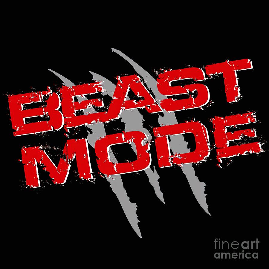 Beast Mode Painting By Finley Lewis - Fine Art America