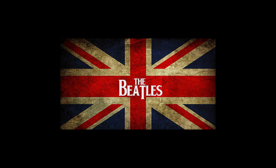 Beatles In Flag Digital Art by Halim Vero - Fine Art America