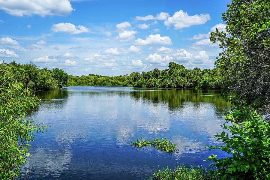 Water Photograph - Beautiful Calm Waters by Ric Schafer Water Photograph - Beautiful Calm Waters by Ric Schafer
