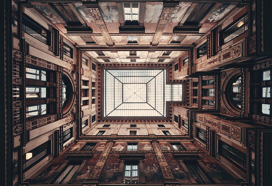 Beautiful ceiling Rome #1 Photograph by Songquan Deng