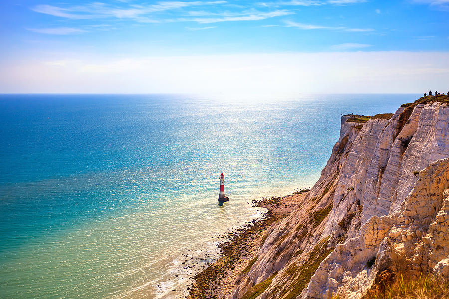 beautiful landscape of Beachy head #1 Photograph by Luxizeng