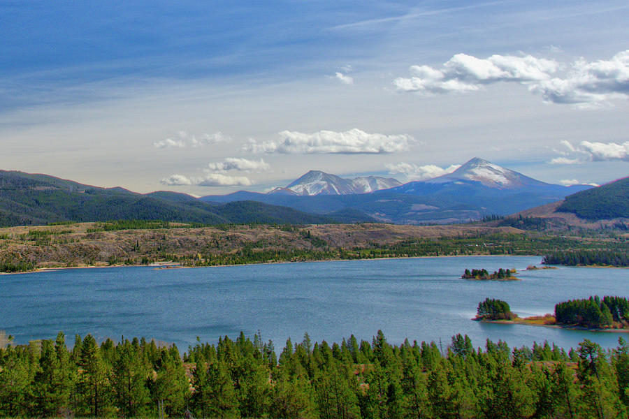Beautiful Rocky Mountain Lake-Near Vail Colorado Photograph by William