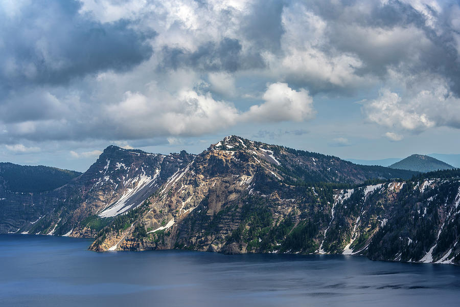 Beautiful Scenery At Crater Lake. Photograph