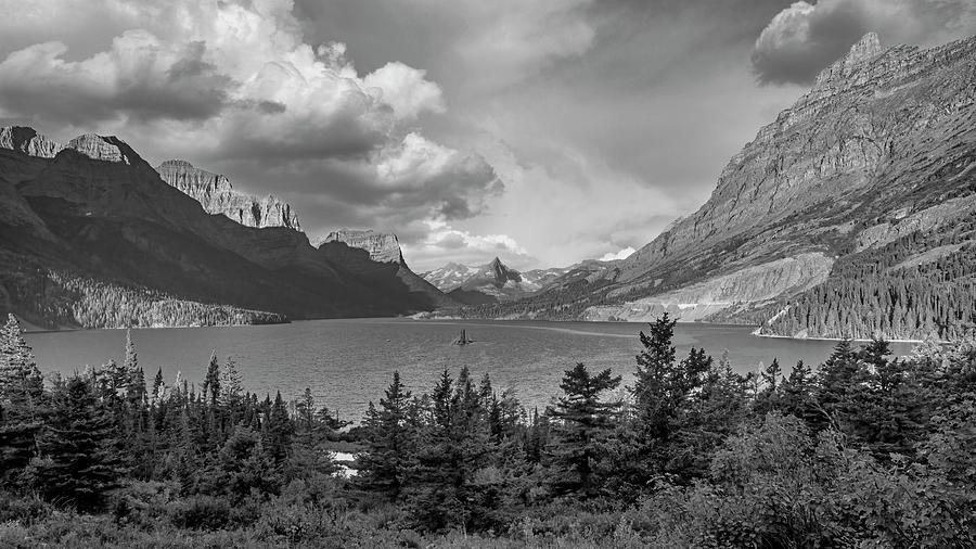 Beautiful St. Mary Lake Photograph by NPS Tim Rains | Fine Art America