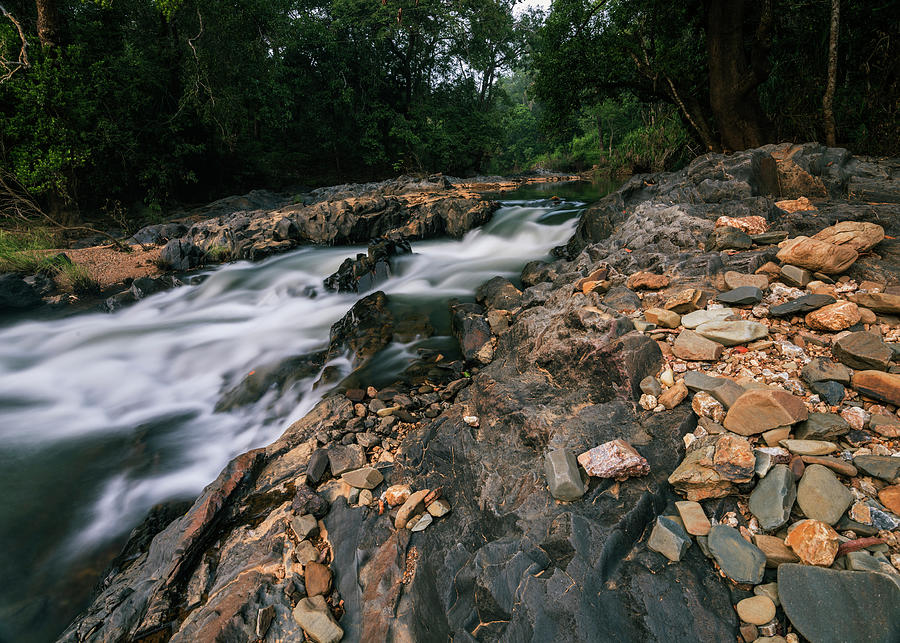 Beautiful stream #1 Photograph by Vishwanath Bhat