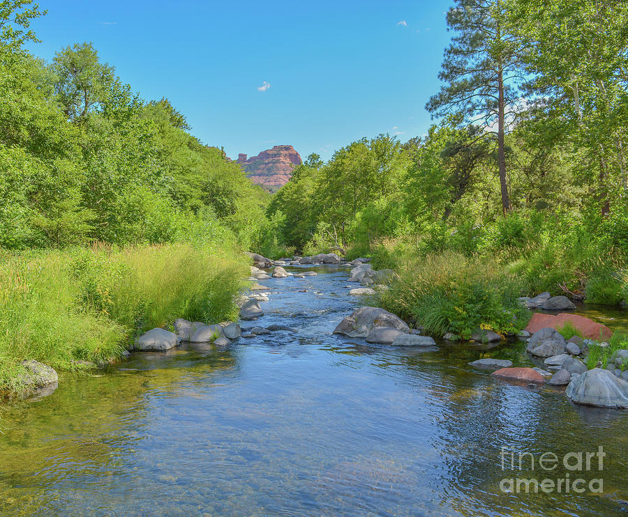 4 Beautiful View Of Oak Creek A Freshwater Spring In Oak Creek Canyon Of Coconino National 2946