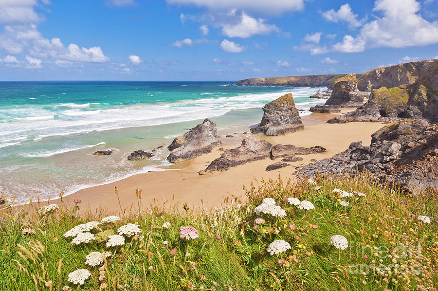 Bedruthan Steps, Cornwall, England #1 Photograph by Neale And Judith Clark