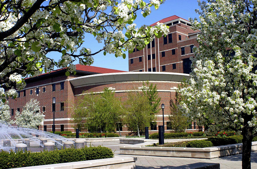 Beering Hall, Purdue University Photograph By Marsha Williamson Mohr 