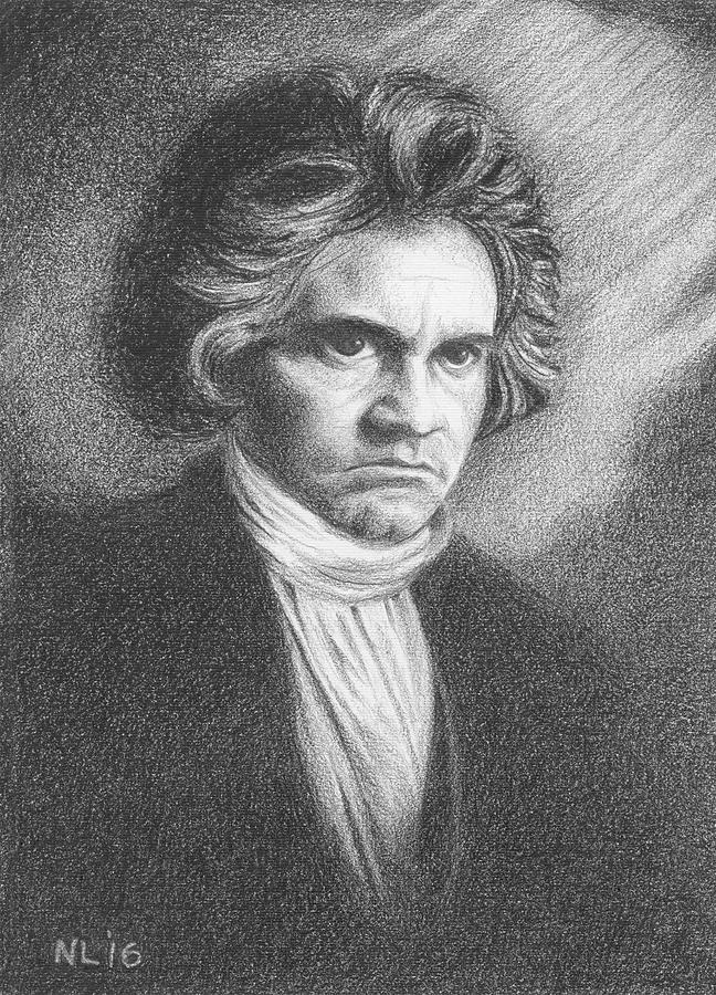 Beethoven #1 Painting by Norb Lisinski