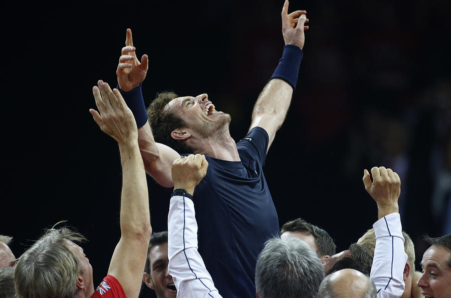 Belgium v Great Britain: Davis Cup Final 2015 - Day Three #1 Photograph by Jean Catuffe