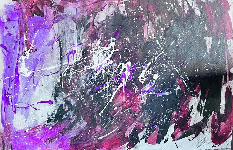 Bellflowers Painting by Catherine Schneider