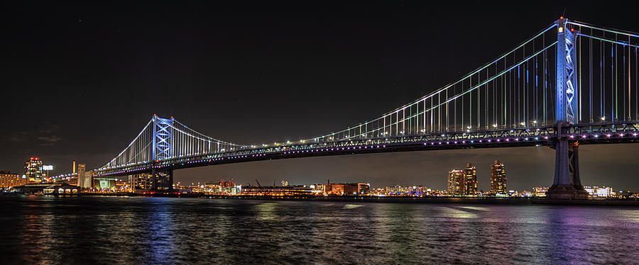 Ben Franklin Bridge Photograph by Carol Ward - Fine Art America