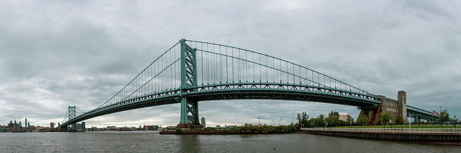 Ben Franklin Bridge #1 Photograph by Kyle Lee