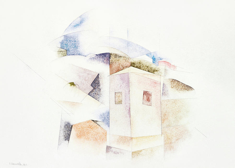 Architecture Painting - Bermuda No. 4 #1 by Charles Demuth