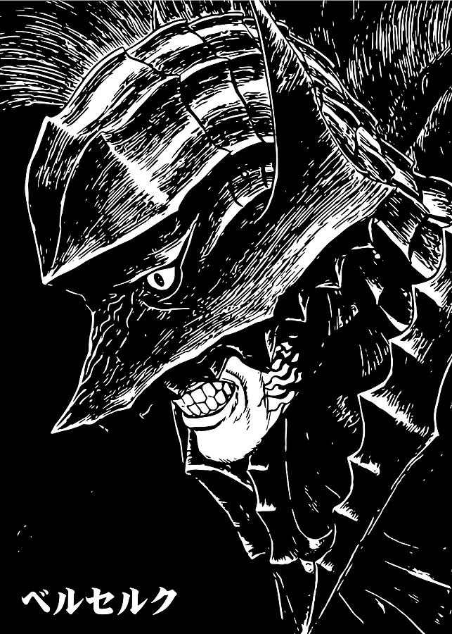 Berserk Guts #1 Digital Art by Anime Manga - Pixels