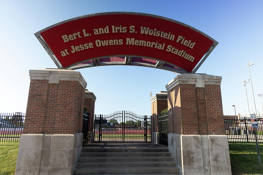 Bert l. and Iris S. Wolstein Field at Jesse Owens Memorial Stadium at Ohio State University #1 Photograph by Eldon McGraw
