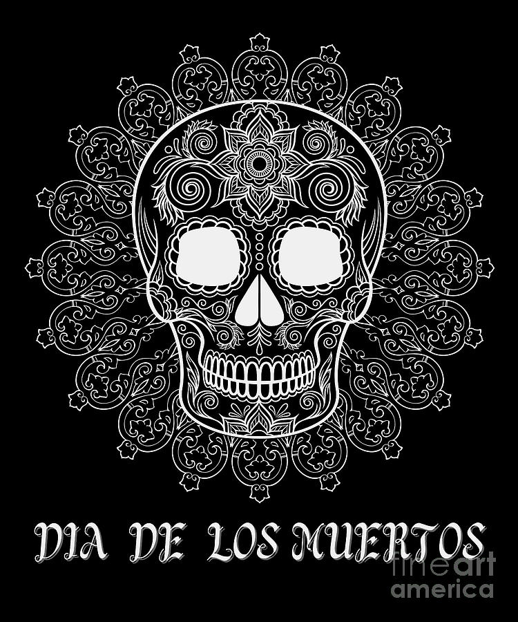 Dia De Los Muertos band crop top Day of the dead shirt sugar skull shirt