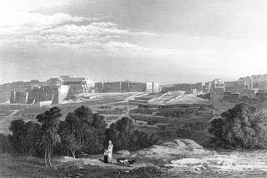 Bethlehem 1880 #1 Photograph by Munir Alawi
