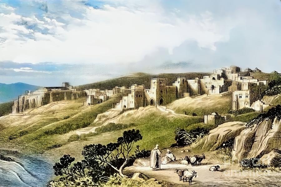 Bethlehem City in the 19th Century I #1 Photograph by Munir Alawi Bethlehem City in the 19th Century I #1 Photograph by Munir Alawi
