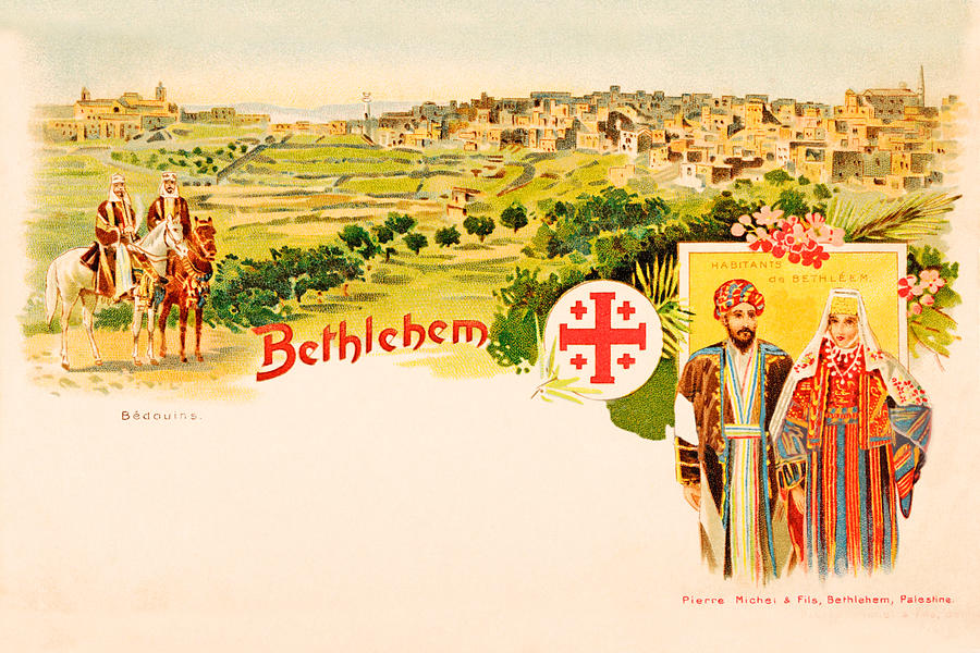 Bethlehem in 1910 #1 Photograph by Munir Alawi
